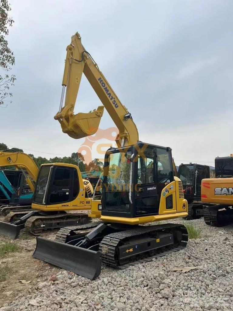 Komatsu PC 70 中型挖土機/掘鑿機/挖掘機 7t-12t