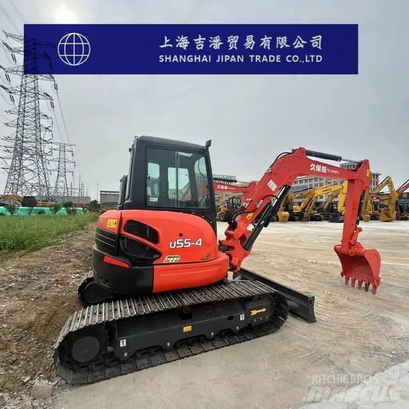 Kubota U 55-4 小型挖土機/掘鑿機<7t(小型挖掘機)