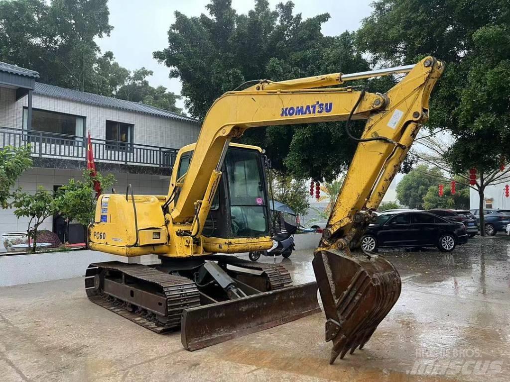 Komatsu PC 60-7 小型挖土機/掘鑿機<7t(小型挖掘機)