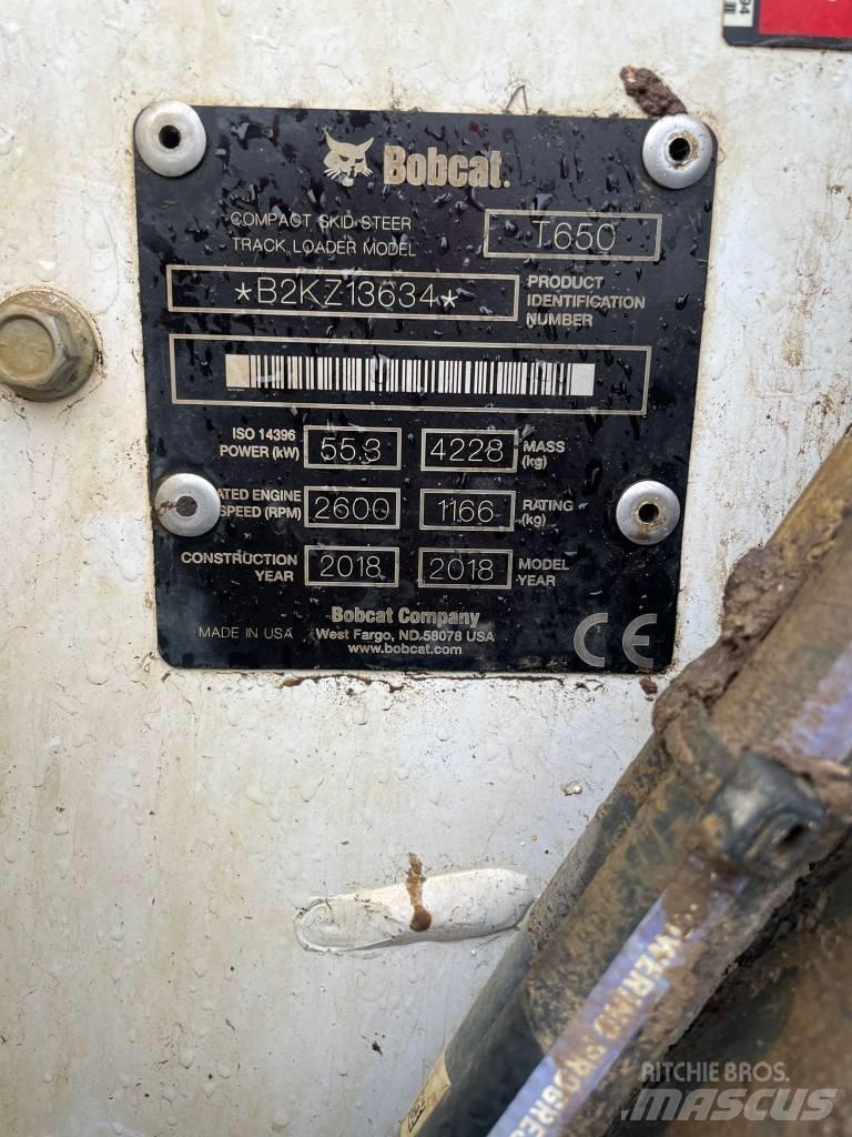 Bobcat T 650 滑移轉向裝載機