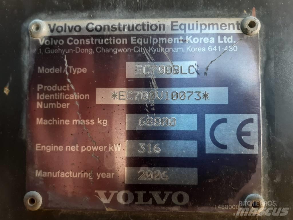 Volvo EC 700 B LC 履帶式 挖土機/掘鑿機/挖掘機