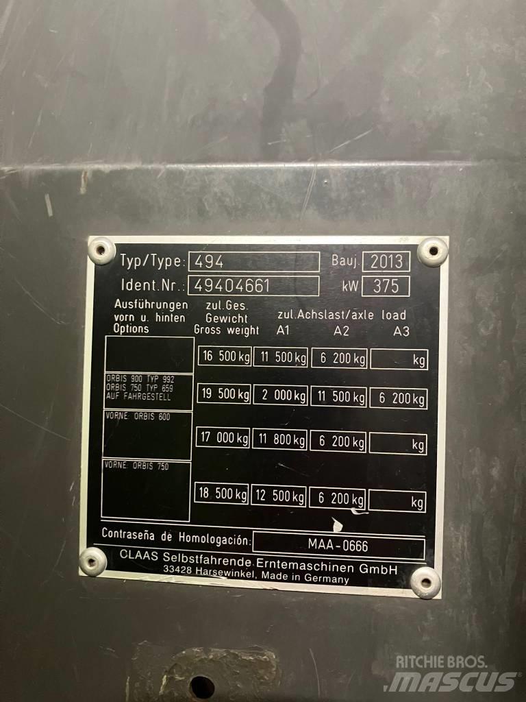 CLAAS Jaguar 940 自走式飼料採集機