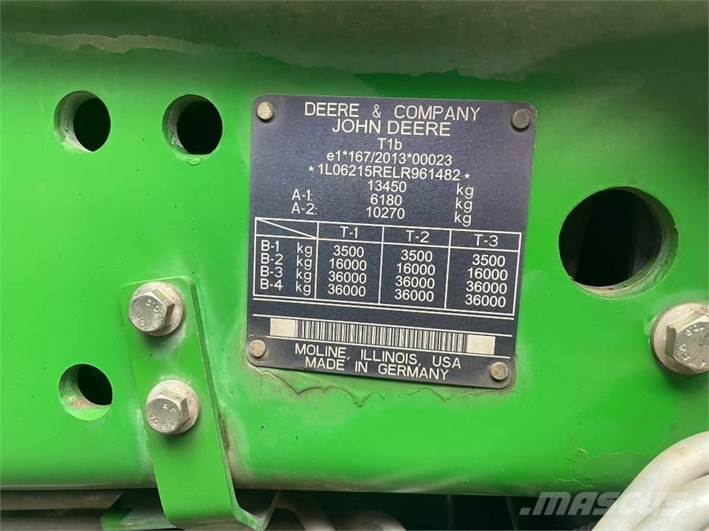 John Deere 6215R 曳引機