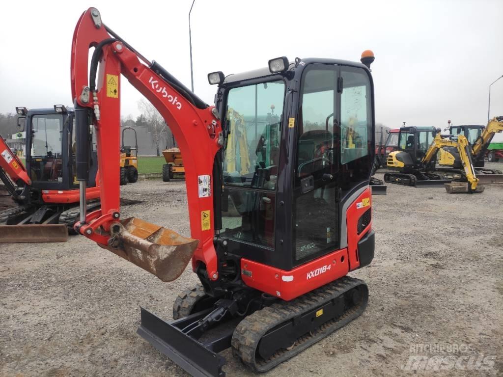 Kubota KX 018-4 小型挖土機/掘鑿機<7t(小型挖掘機)