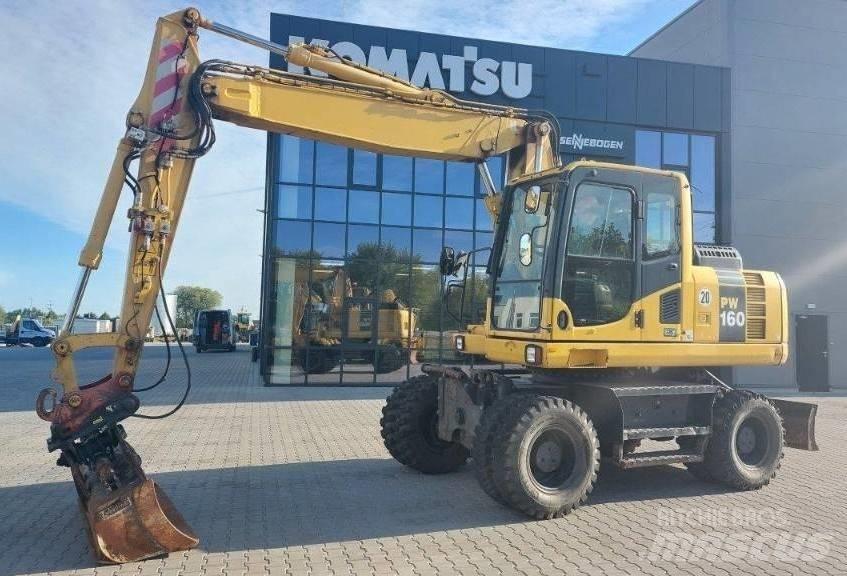 Komatsu PW160-8 旋轉式挖土機/掘鑿機/挖掘機