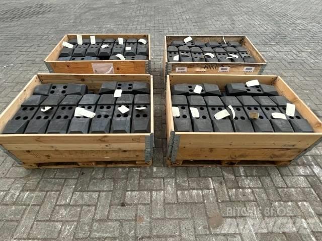  Rubber Pads 履帶、鏈條和車盤