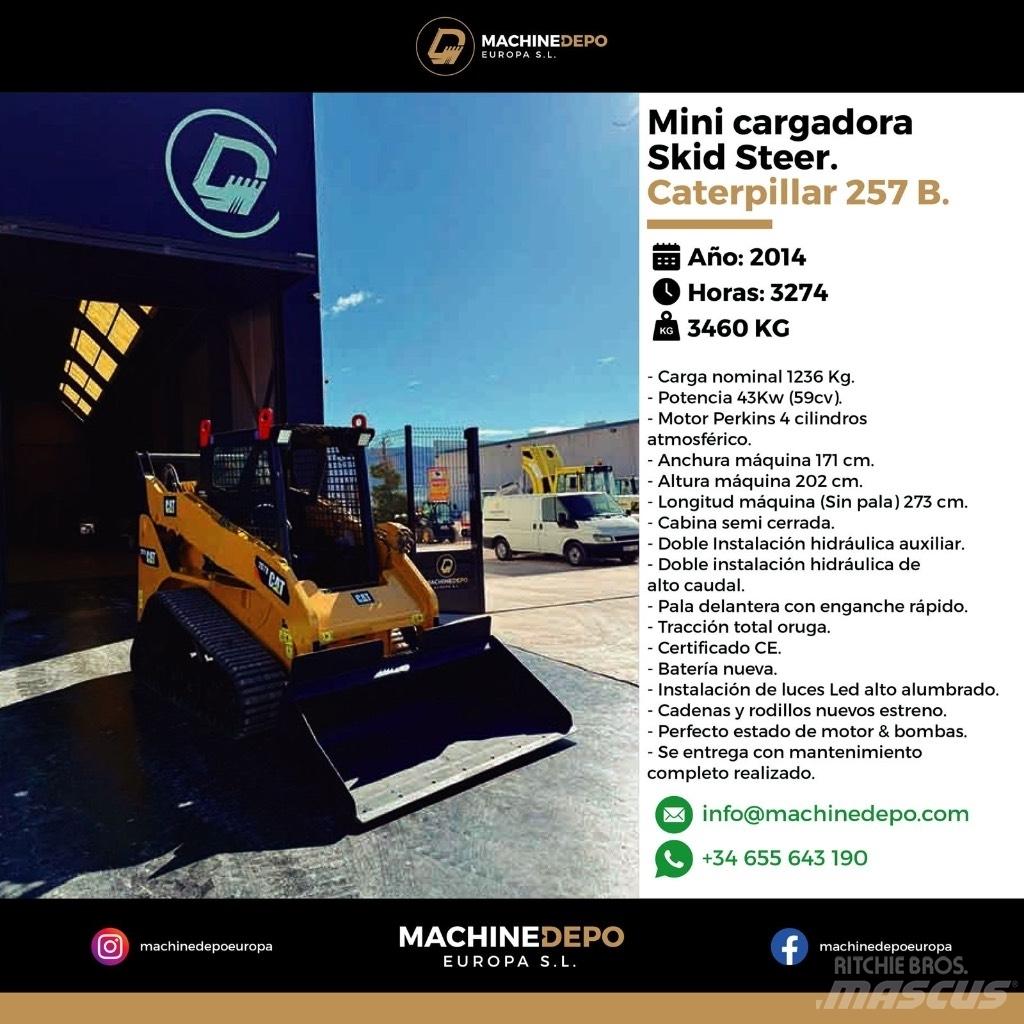 CAT 257 B 推土機