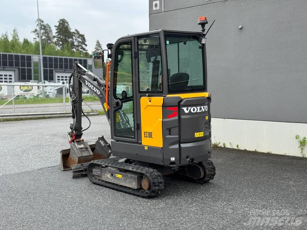 Volvo EC 18 E 小型挖土機/掘鑿機<7t(小型挖掘機)