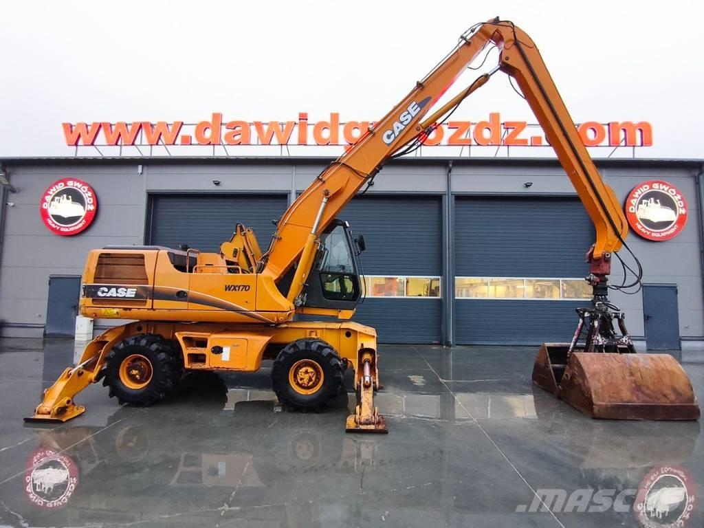 CASE WX 170 廢棄物/工業用操作車