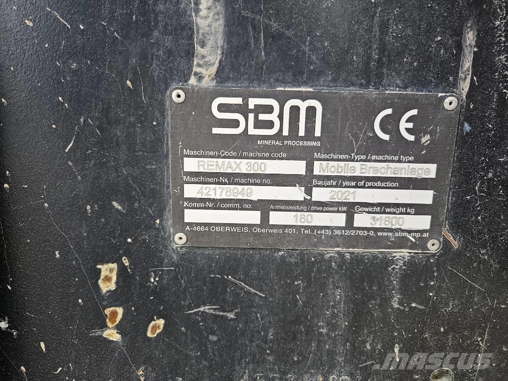 SBM Remax 300 移動式壓碎機