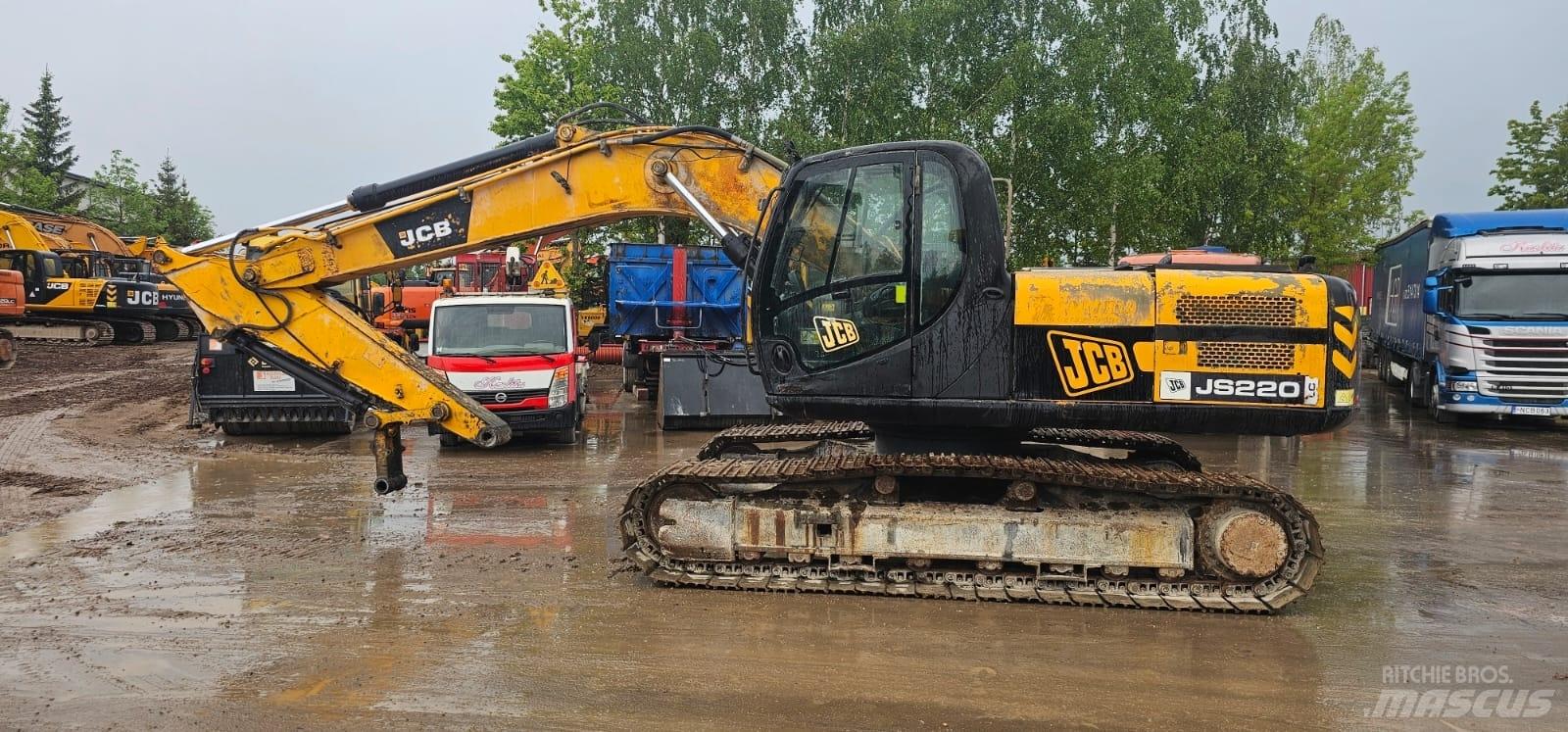 JCB JS 220 LC 履帶式 挖土機/掘鑿機/挖掘機