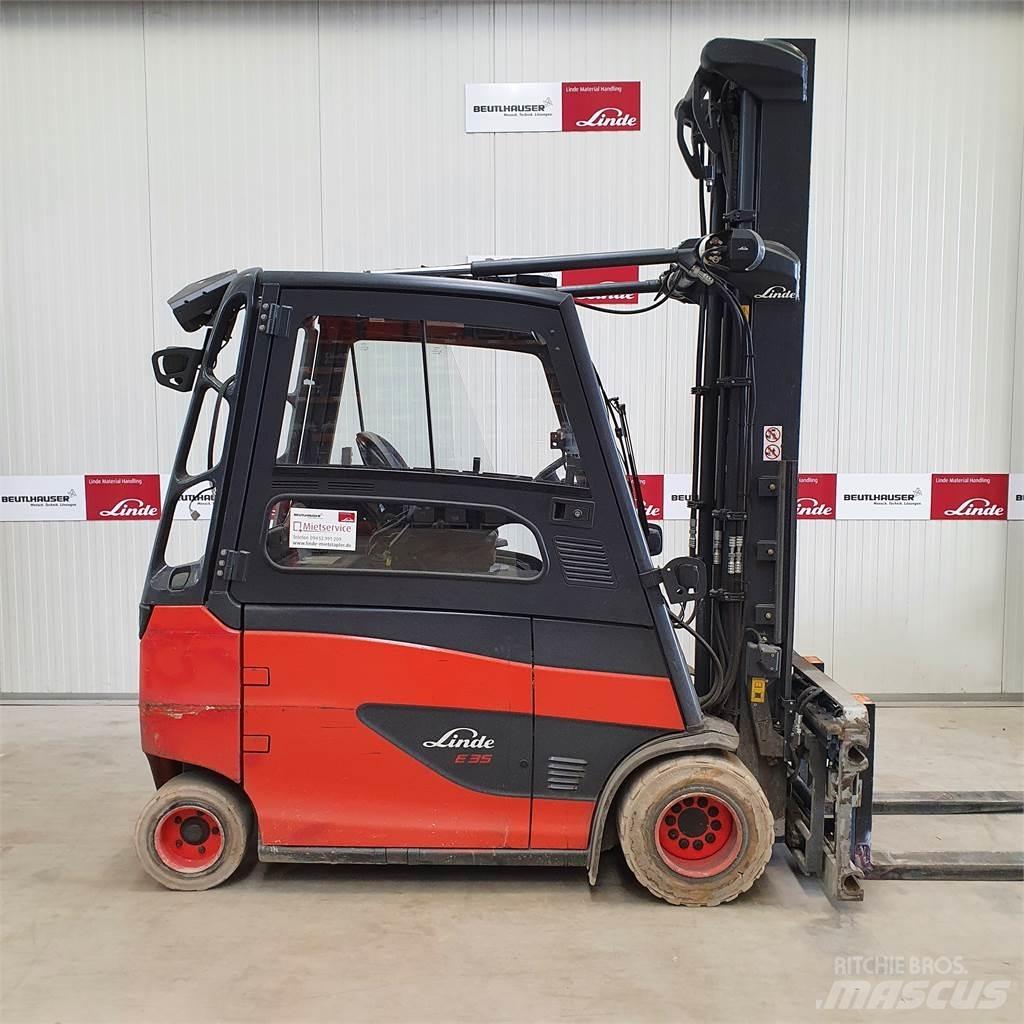 Linde E35HL 電動堆高機