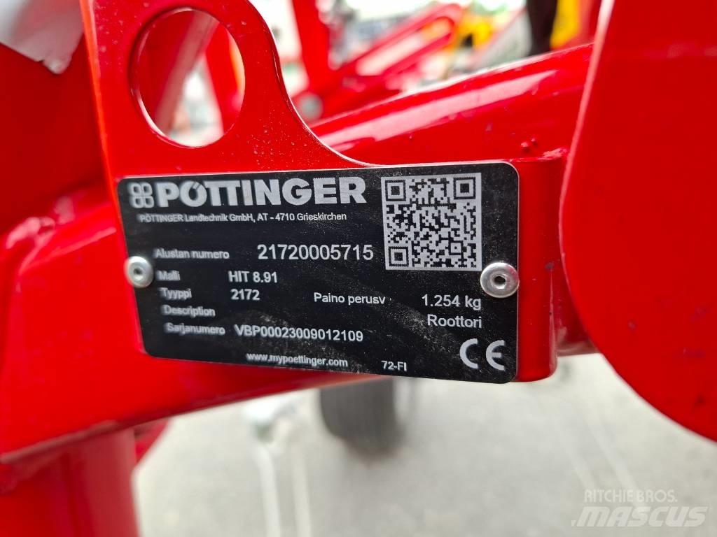 Pöttinger Hit 8.91 耙與翻草機