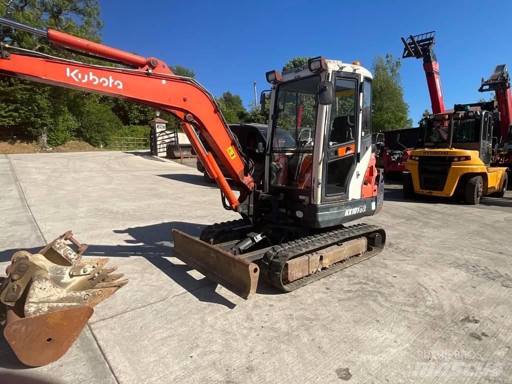 Kubota KX 101-3 A 小型挖土機/掘鑿機<7t(小型挖掘機)