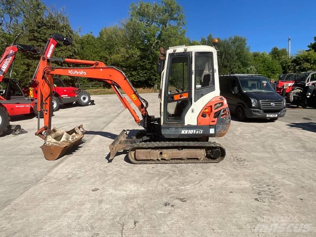 Kubota KX 101-3 A 小型挖土機/掘鑿機<7t(小型挖掘機)