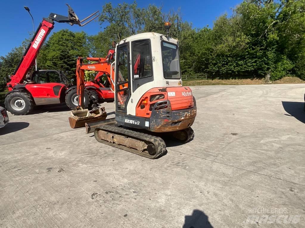 Kubota KX 101-3 A 小型挖土機/掘鑿機<7t(小型挖掘機)
