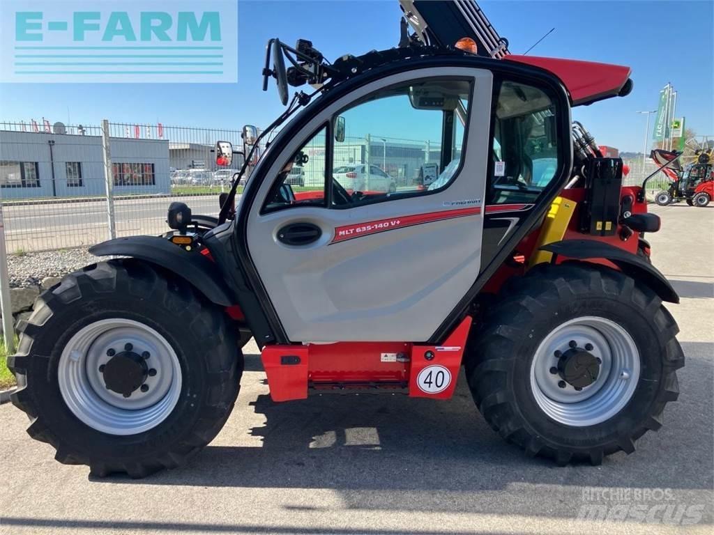 Manitou MLT635 農業用伸縮臂裝載機