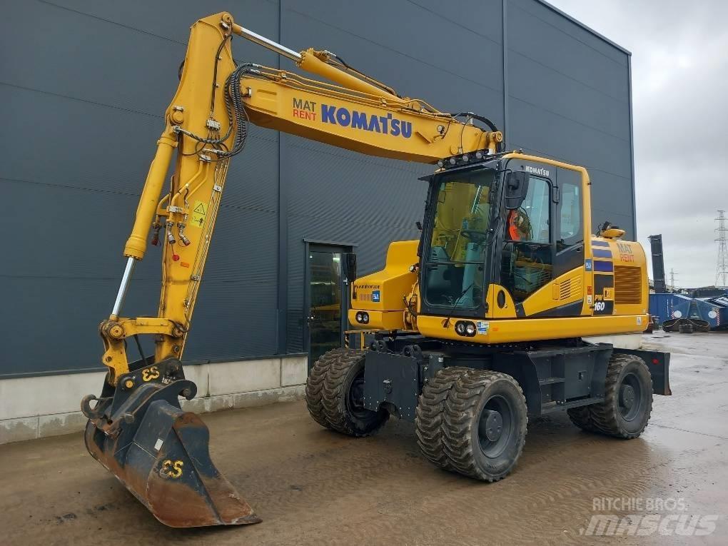 Komatsu PW180-11E0 旋轉式挖土機/掘鑿機/挖掘機