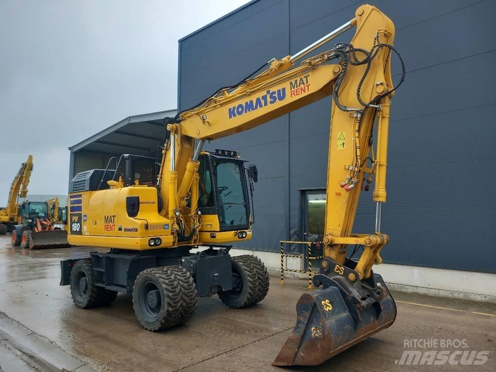 Komatsu PW180-11E0 旋轉式挖土機/掘鑿機/挖掘機