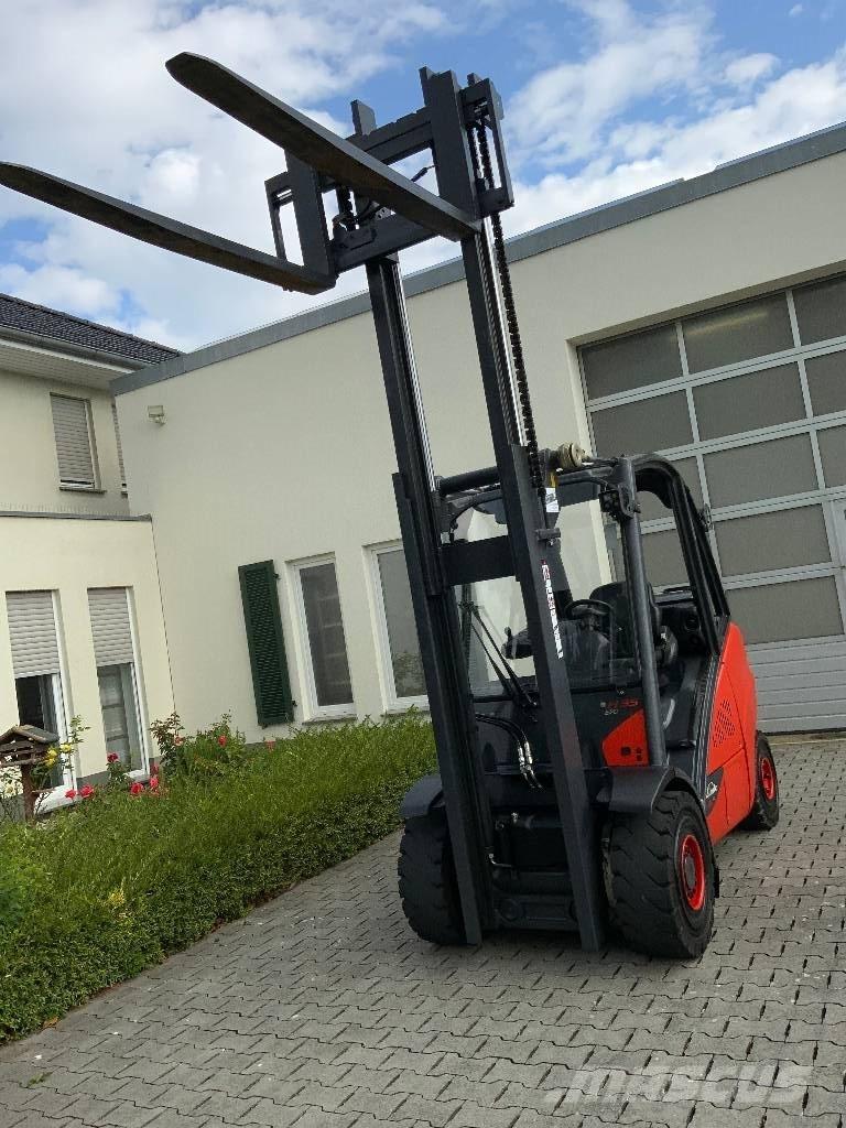 Linde H35T-02 液化石油氣LPG卡車