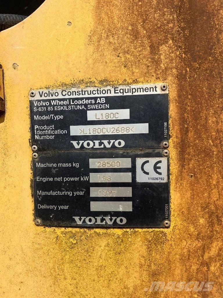 Volvo L180c 輪胎式裝載機