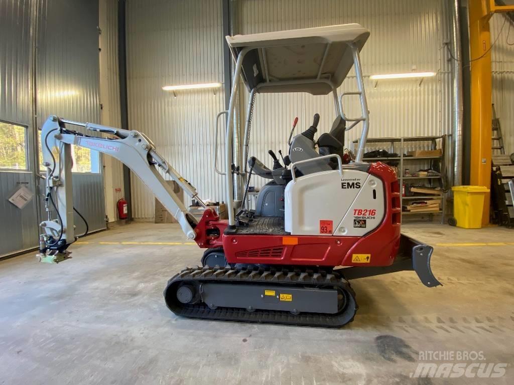 Takeuchi TB 216 A 小型挖土機/掘鑿機<7t(小型挖掘機)