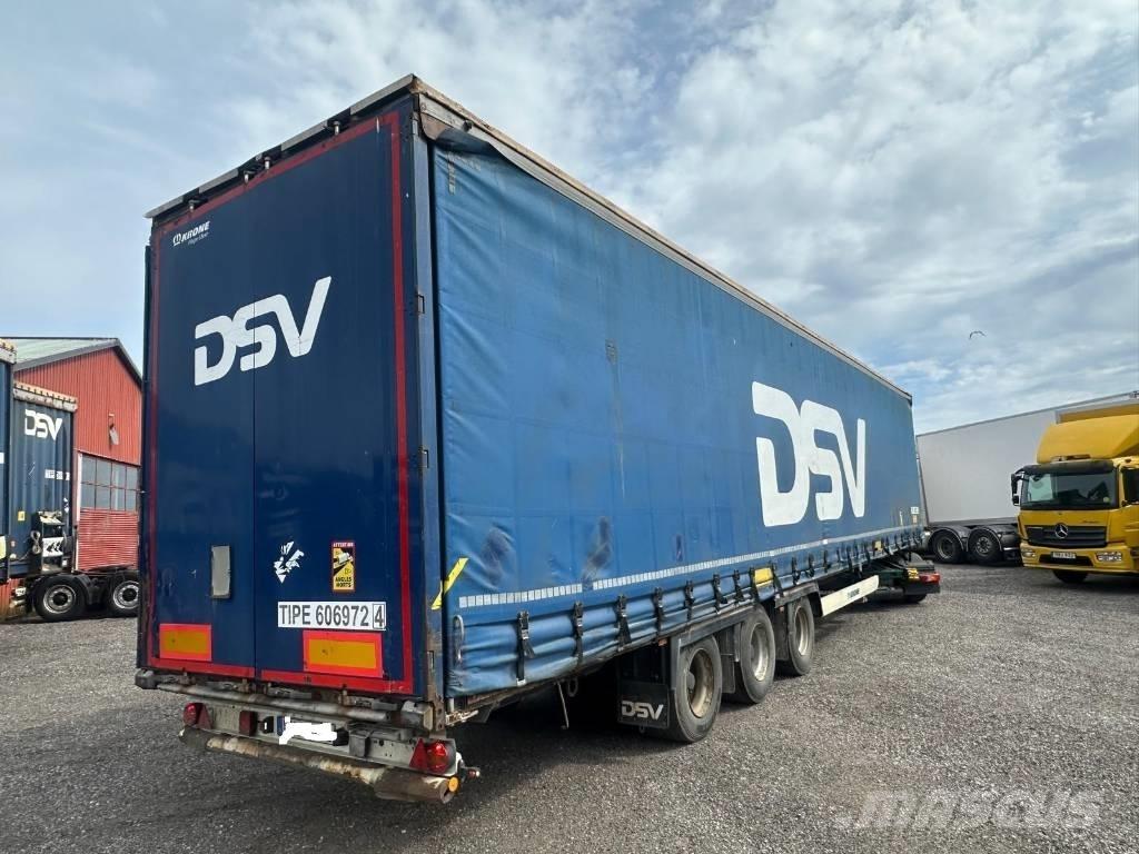 Krone SD 1365 篷布半拖車