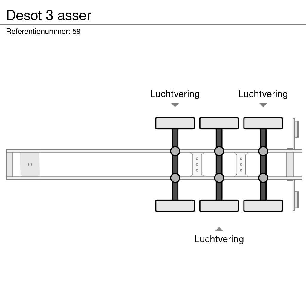 Desot 3 asser 其他半拖車