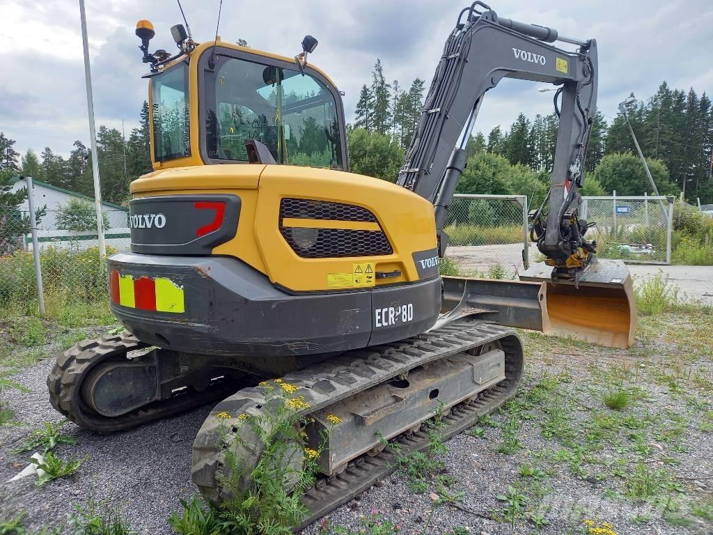 Volvo ECR 88 D 中型挖土機/掘鑿機/挖掘機 7t-12t