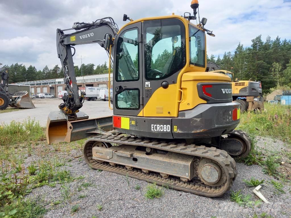Volvo ECR 88 D 中型挖土機/掘鑿機/挖掘機 7t-12t