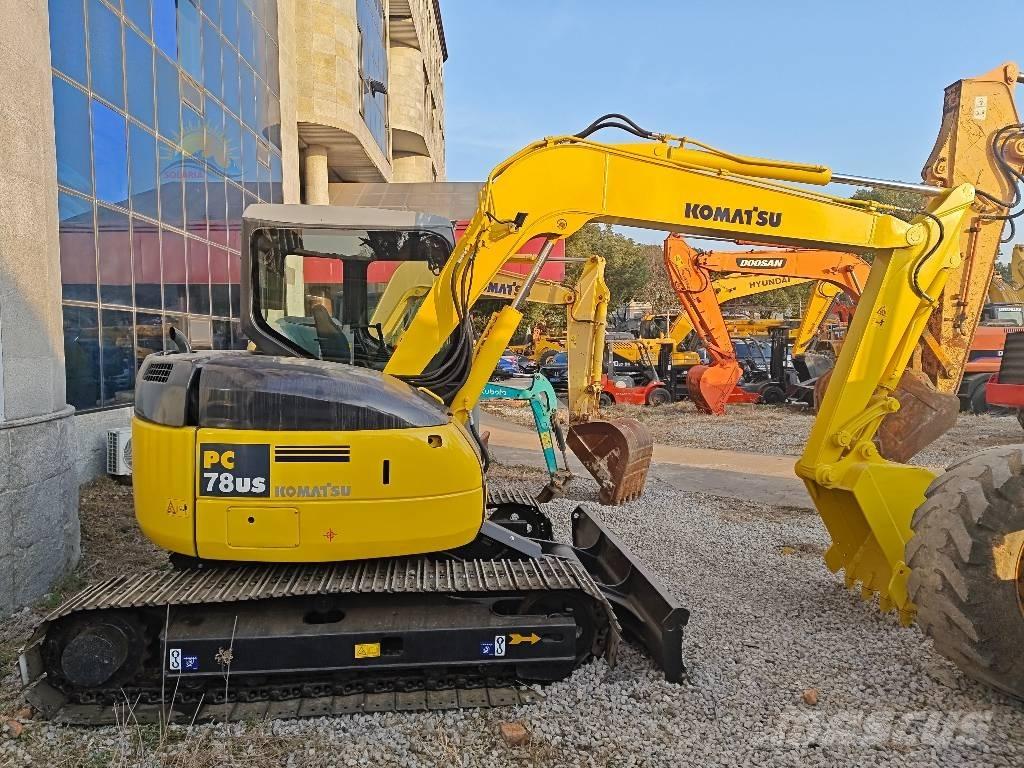 Komatsu PC 78 MR 中型挖土機/掘鑿機/挖掘機 7t-12t