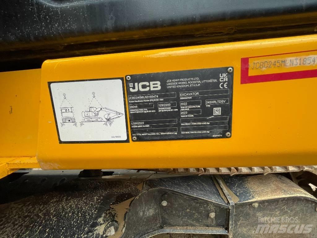 JCB 245 XR 履帶式 挖土機/掘鑿機/挖掘機