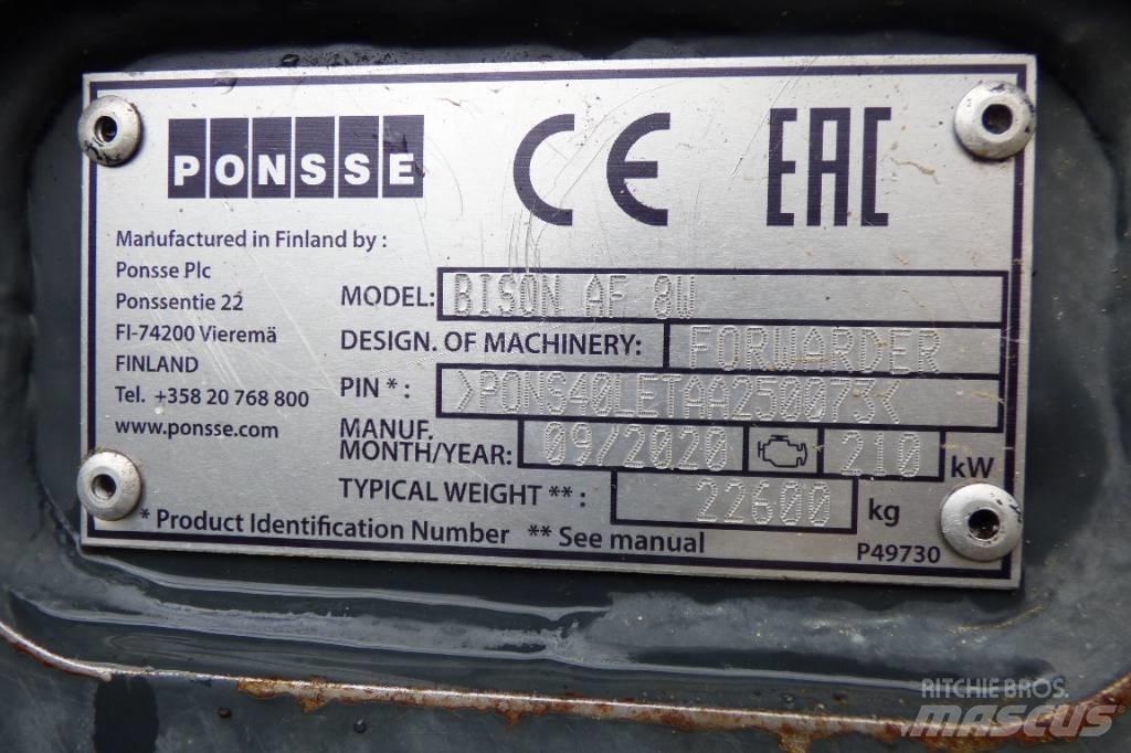 Ponsse Bison AF 集運機