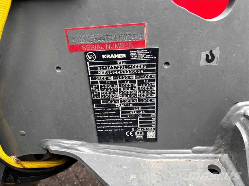 Kramer KT557 伸縮臂操作車