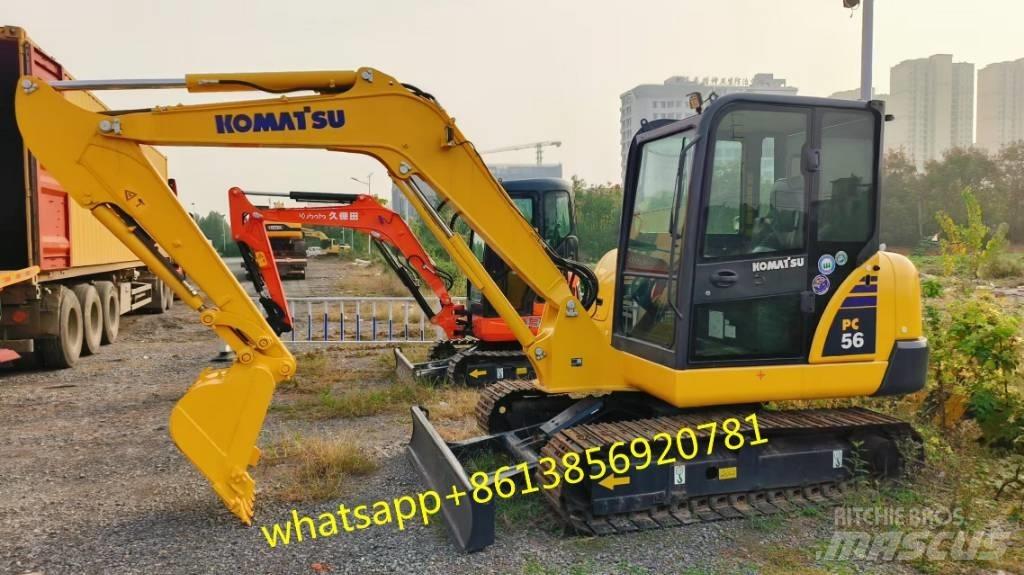 Komatsu PC 56-7 小型挖土機/掘鑿機<7t(小型挖掘機)