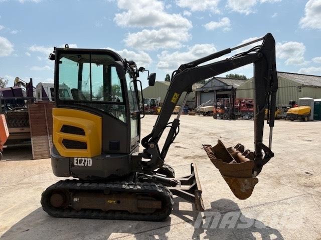 Volvo EC 27 D 小型挖土機/掘鑿機<7t(小型挖掘機)