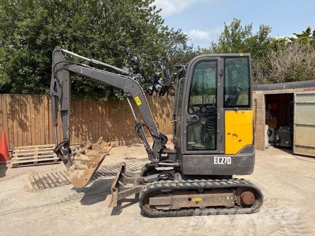 Volvo EC 27 D 小型挖土機/掘鑿機<7t(小型挖掘機)