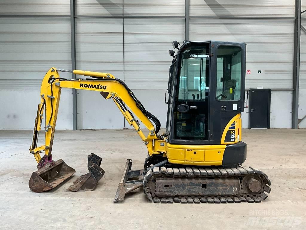 Komatsu PC 26 MR-3 小型挖土機/掘鑿機<7t(小型挖掘機)