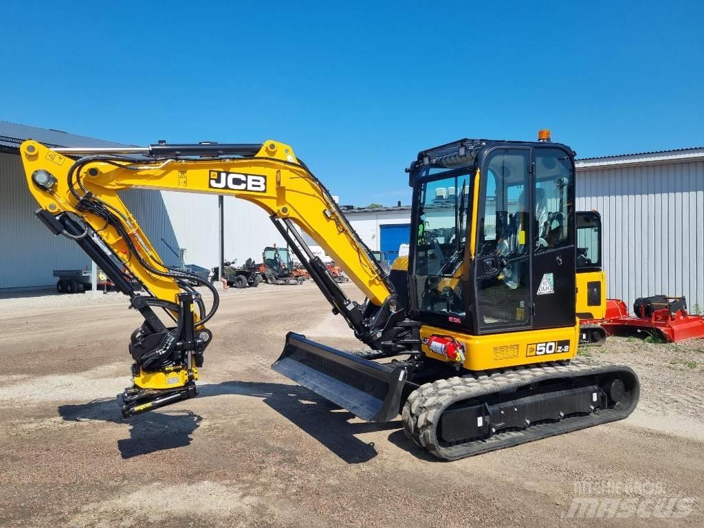 JCB 50Z-2,  Omg.lev! 小型挖土機/掘鑿機<7t(小型挖掘機)