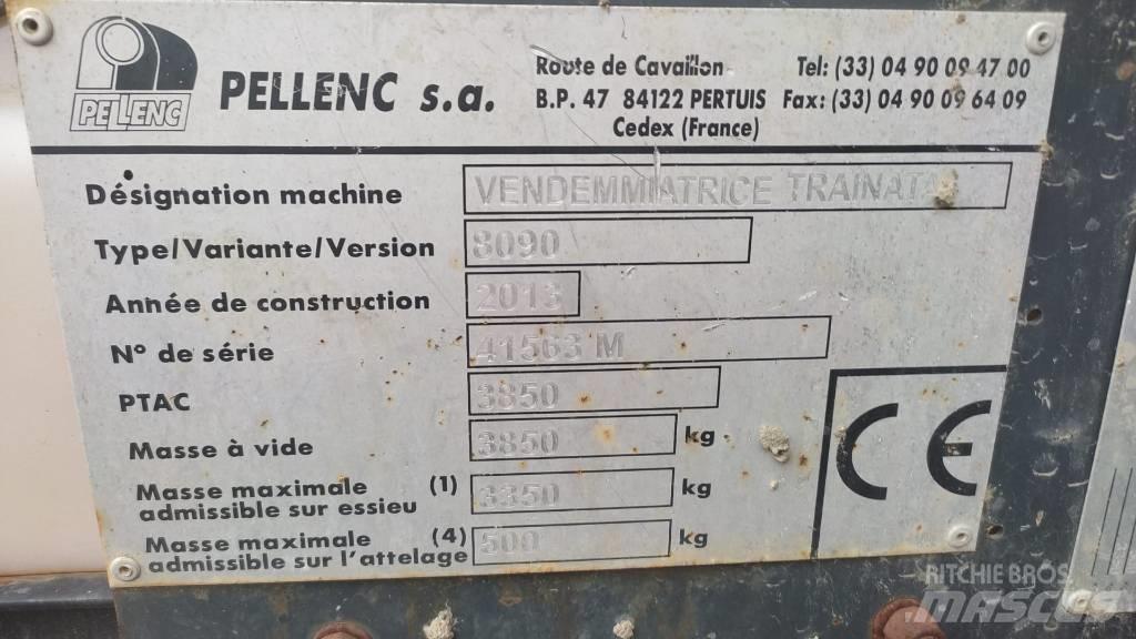 Pellenc 8090 葡萄收穫機