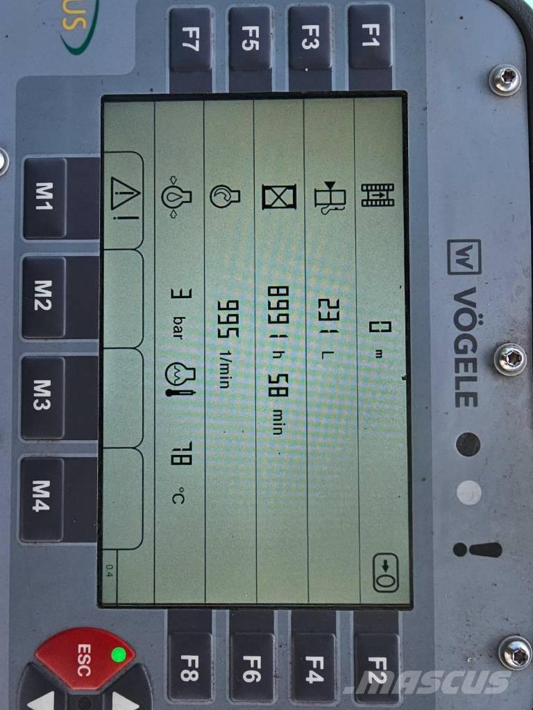 Vögele 1600-2 瀝青攤舖機/鋪路機