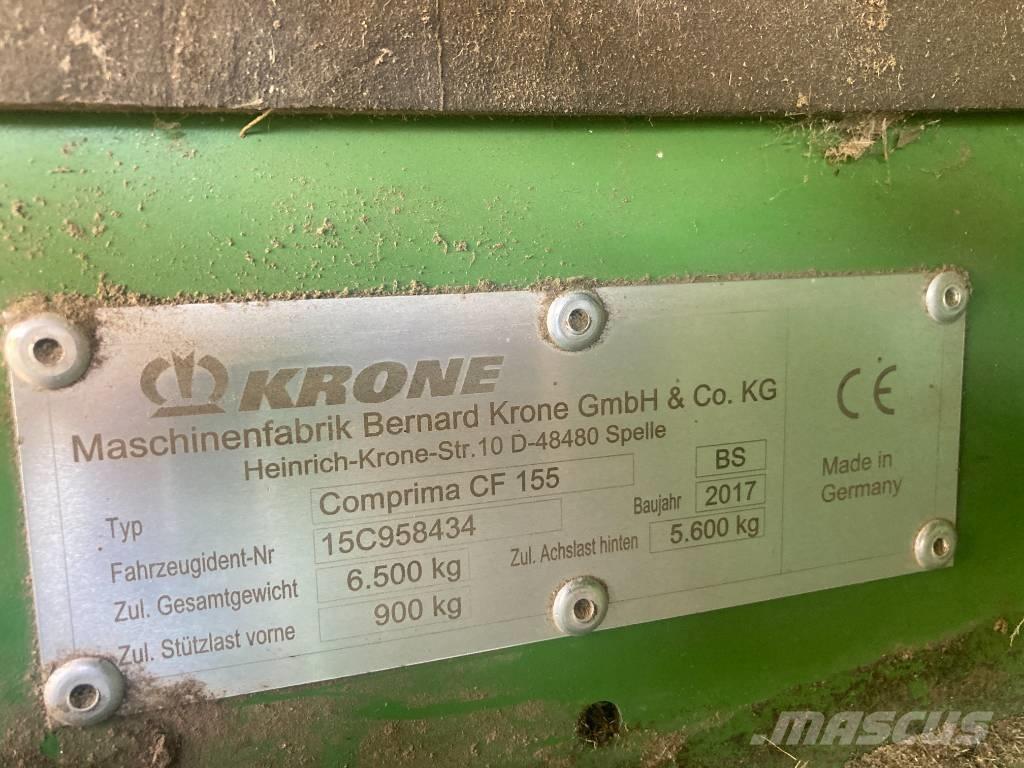Krone CF155XC 圓型牧草打包機