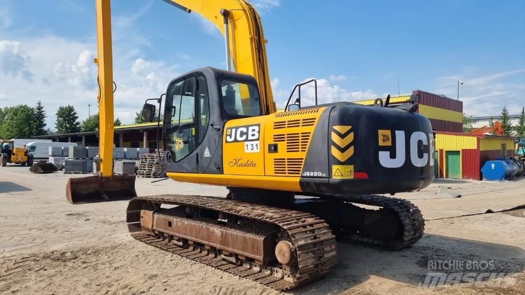 JCB JS220 EXTRA Long 履帶式 挖土機/掘鑿機/挖掘機