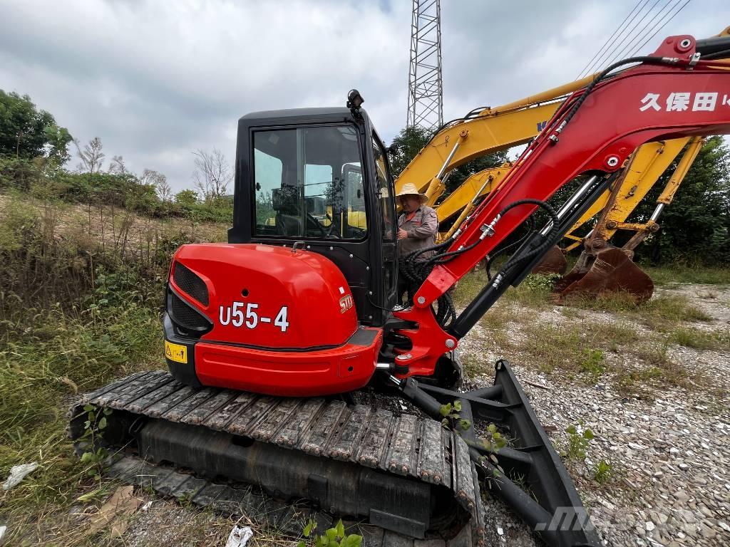 Kubota U 55-4 小型挖土機/掘鑿機<7t(小型挖掘機)