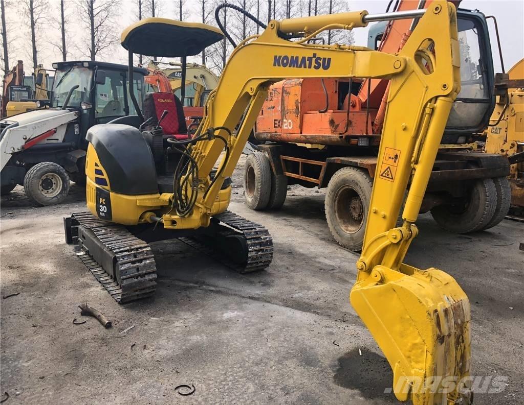 Komatsu PC30 小型挖土機/掘鑿機<7t(小型挖掘機)