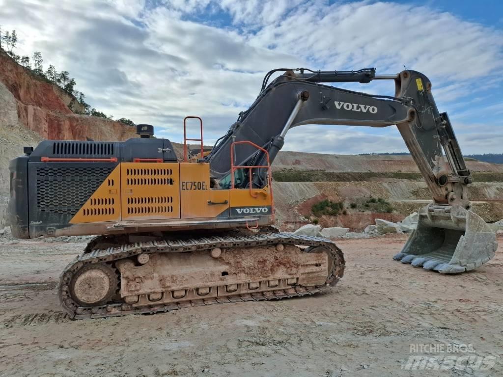 Volvo EC750EL 履帶式 挖土機/掘鑿機/挖掘機