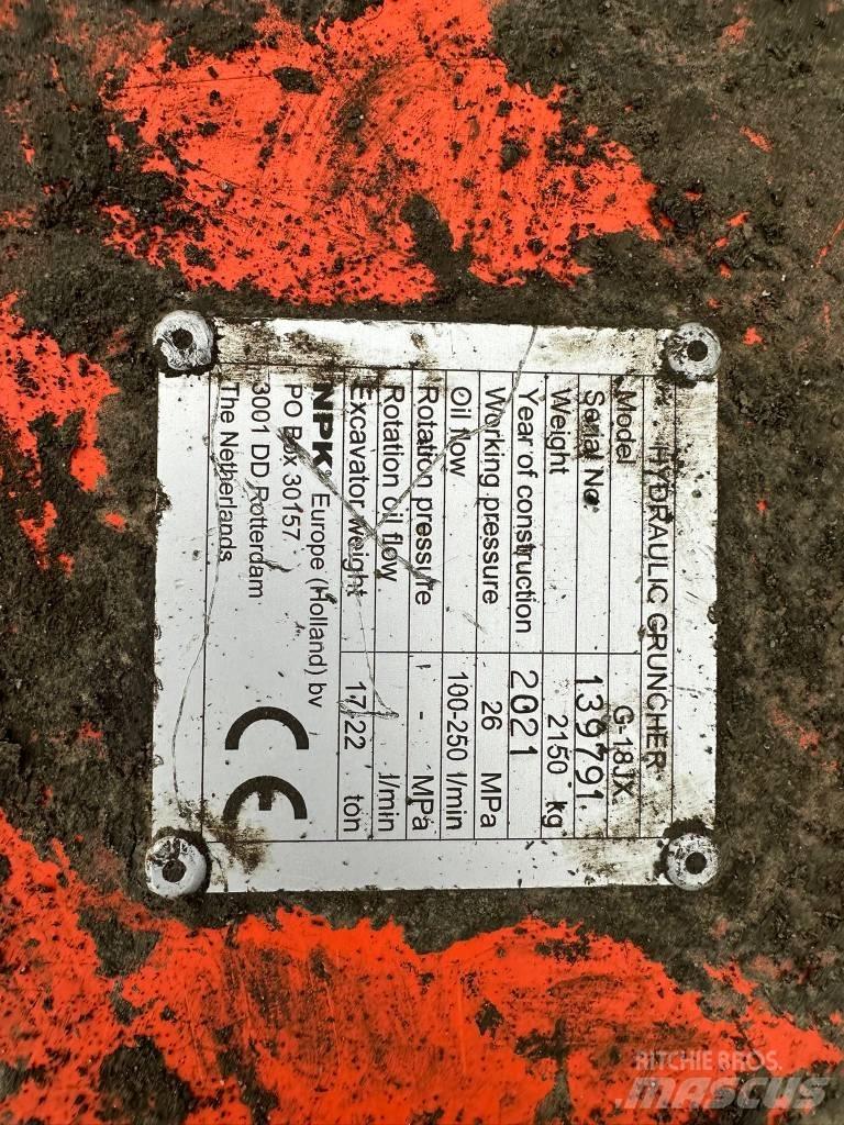 NPK G18JX 移動式壓碎機