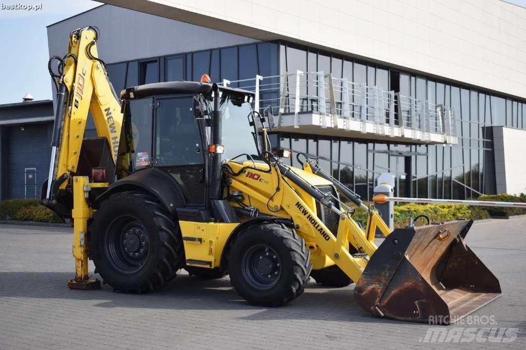 New Holland B 110 C 反鏟裝載機