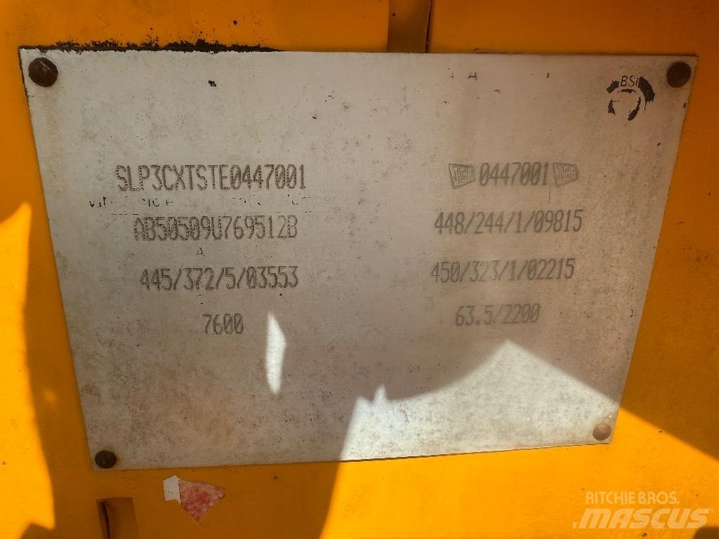 JCB 3CX Sitemaster 反鏟裝載機