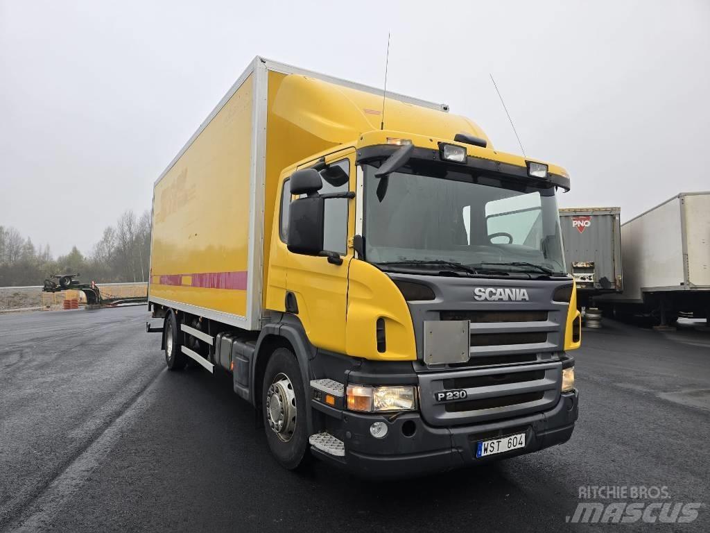Scania P 230 DB 貨箱式卡車